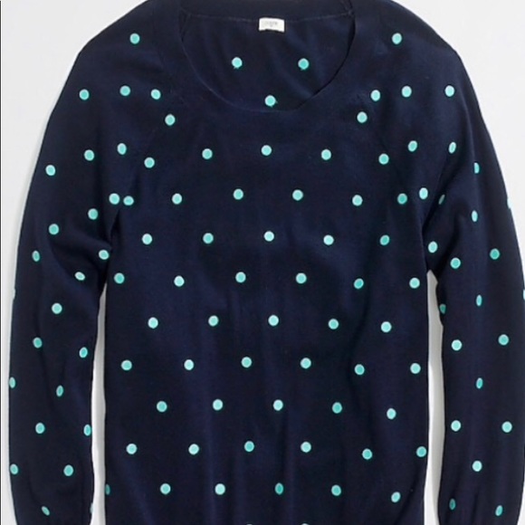 Jcrew Polka Dot Sweater - Picture 5 of 7